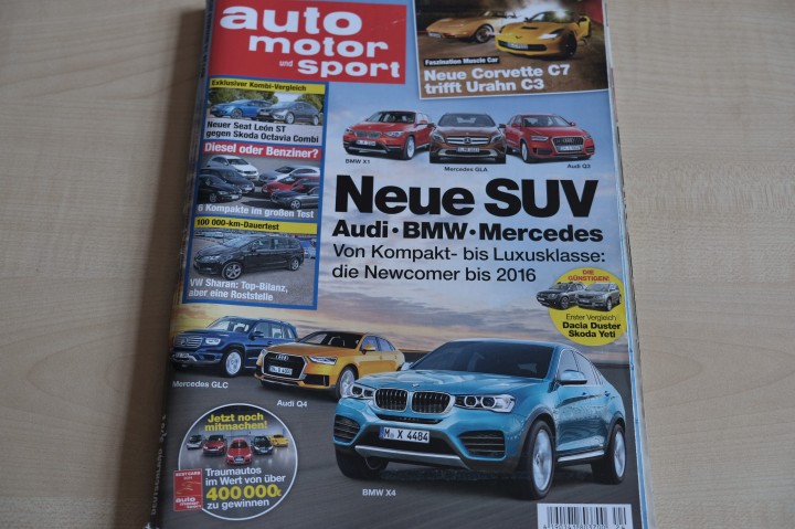 Deckblatt Auto Motor und Sport (24/2013)